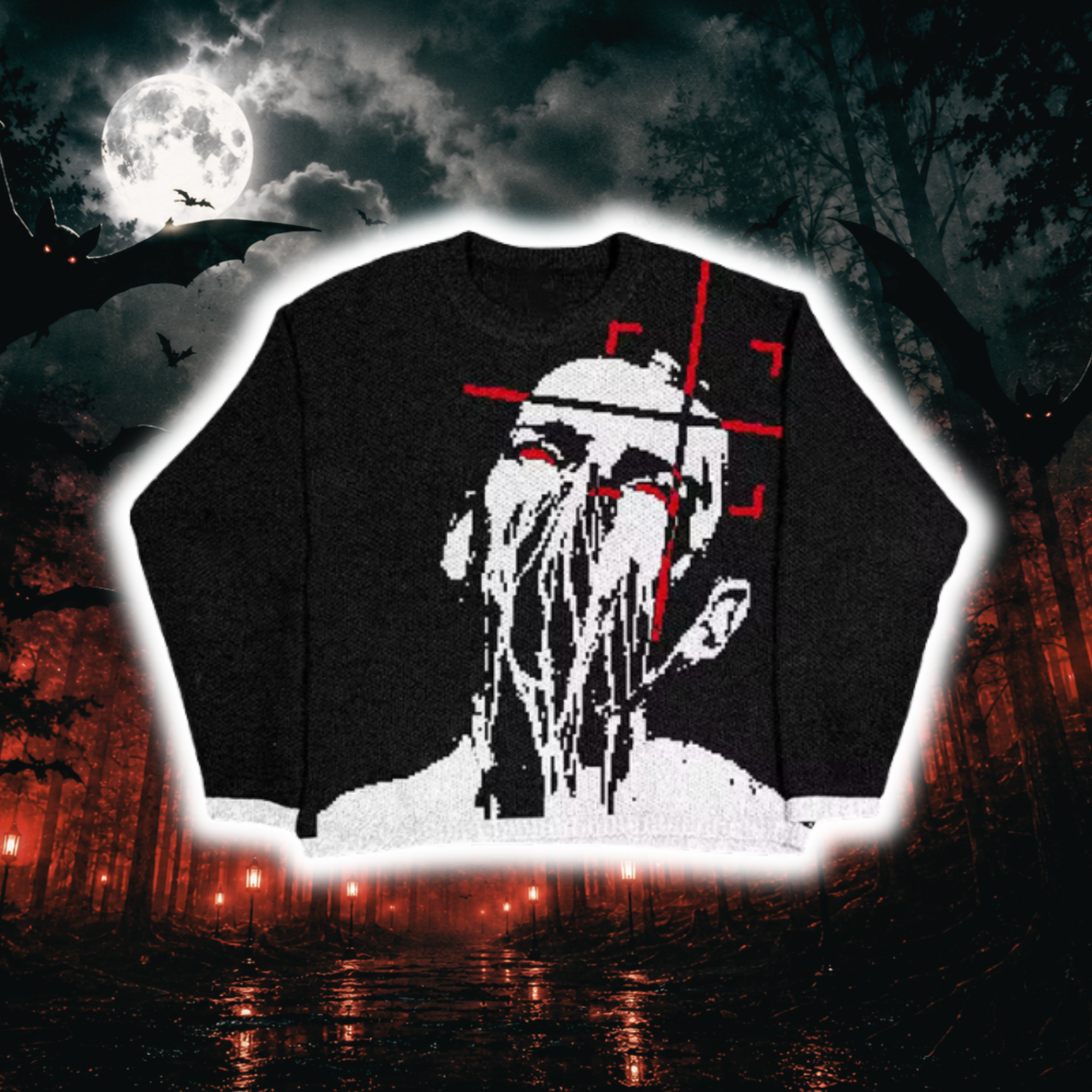 VAMPVISION Cry Sweater